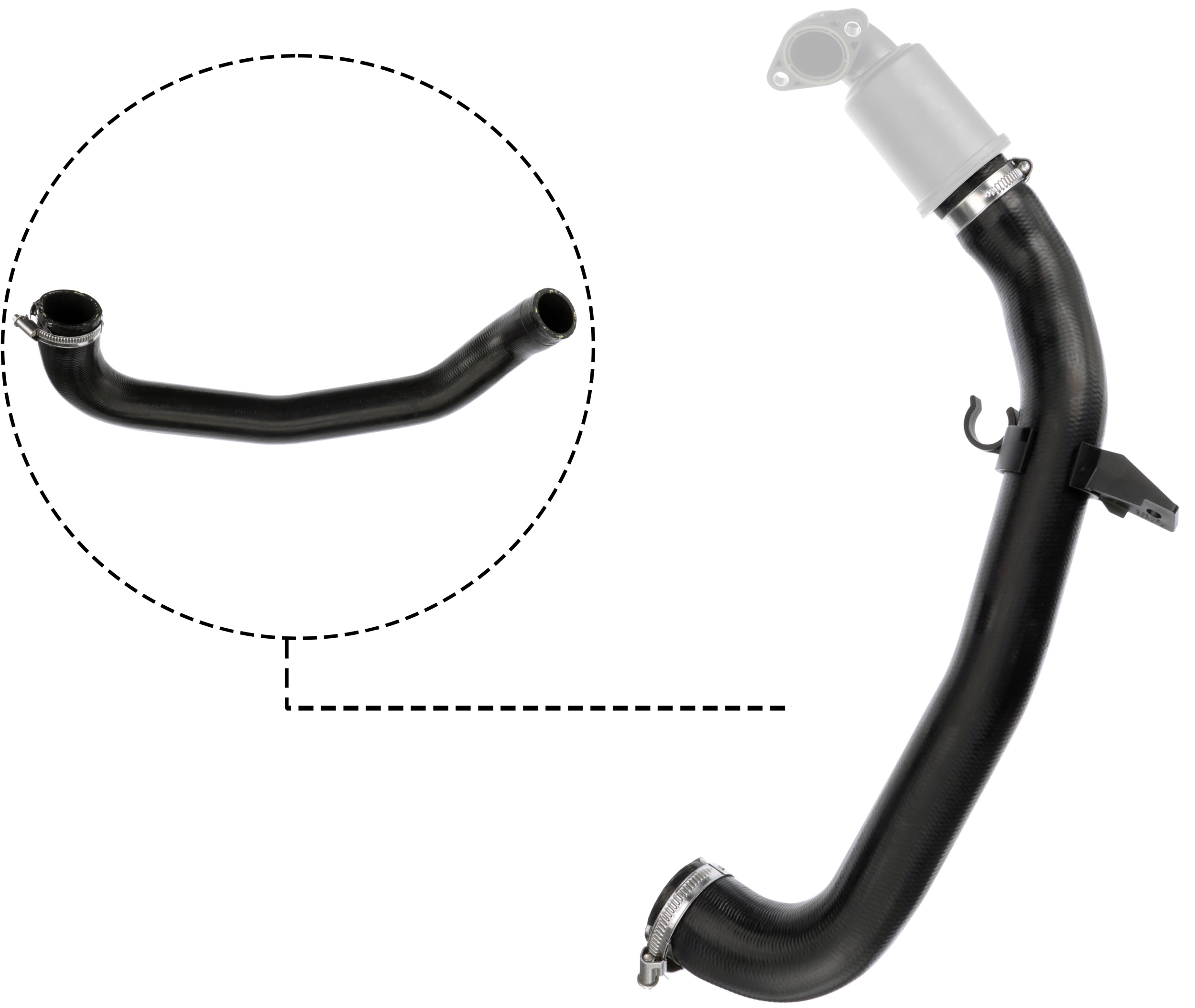 Gates 05-4174 Radiator Hose