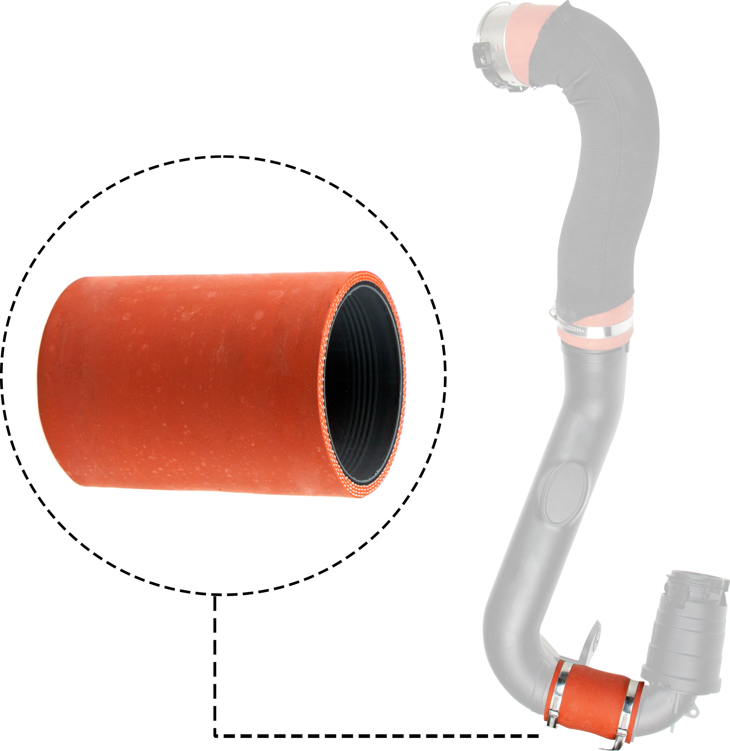 Gates 09-1305 Turbo Hose