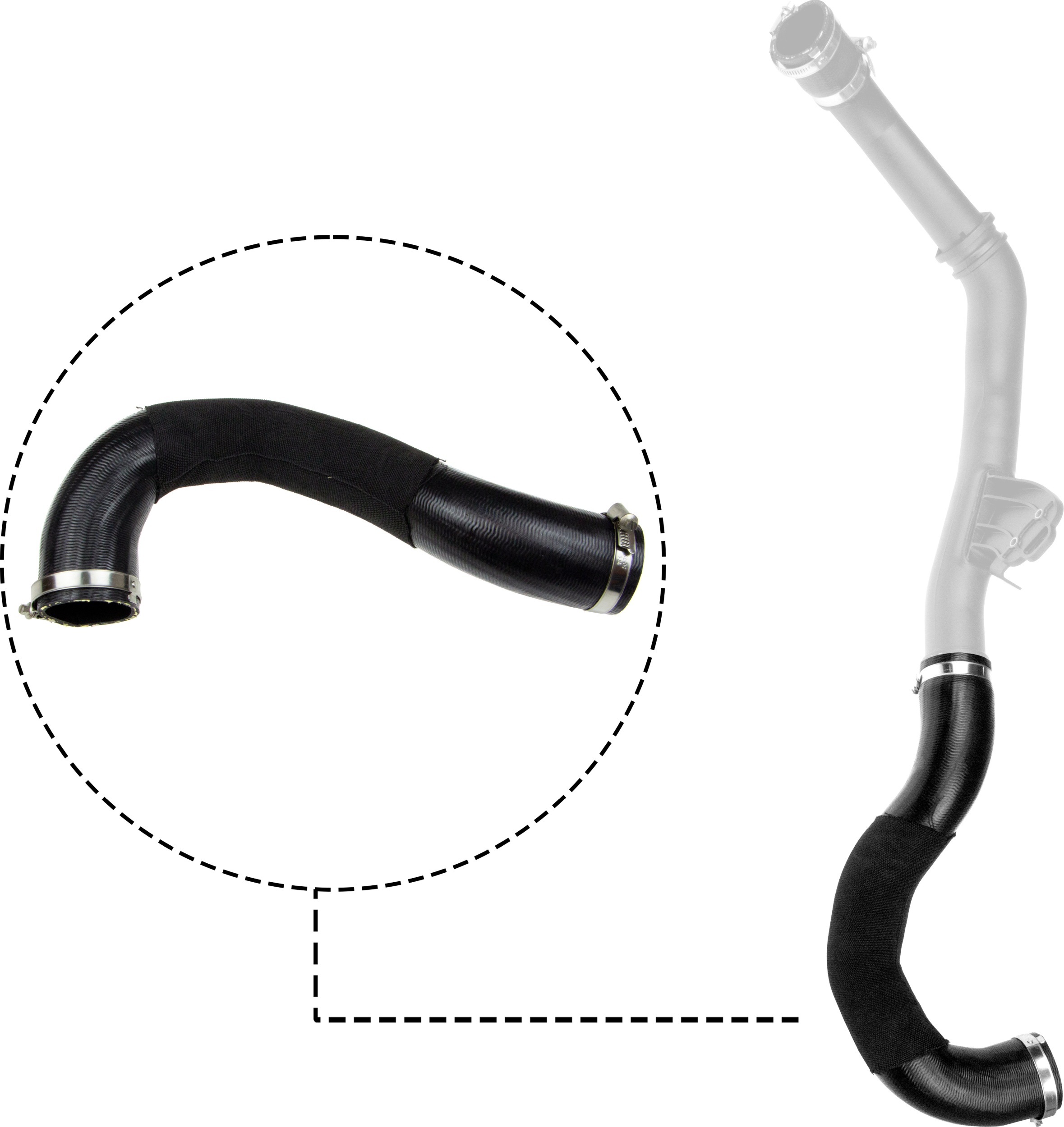 Gates 09-1366 Turbo Hose