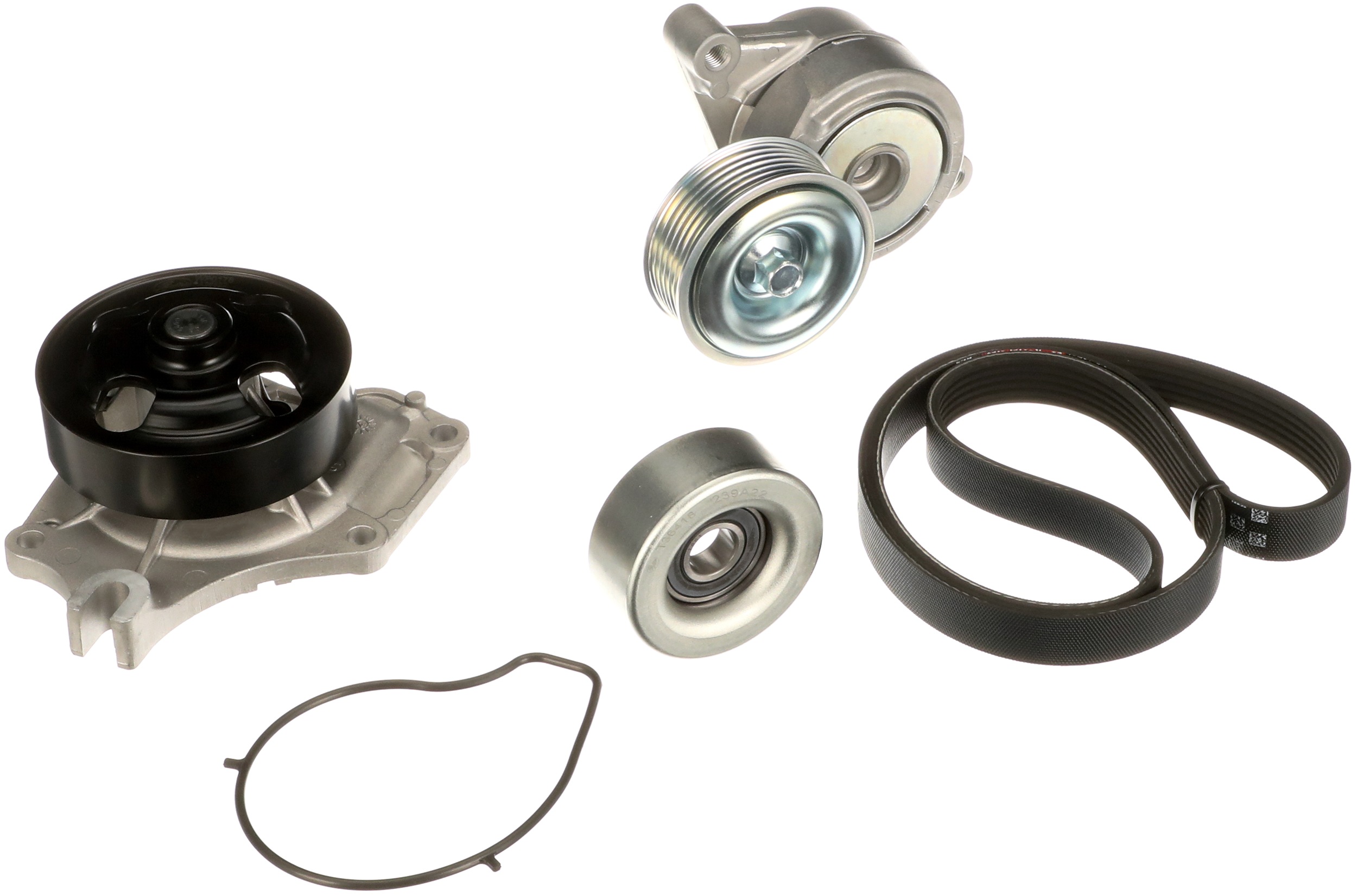 Gates KP36PK2013 Water Pump & Aux Belt Kit