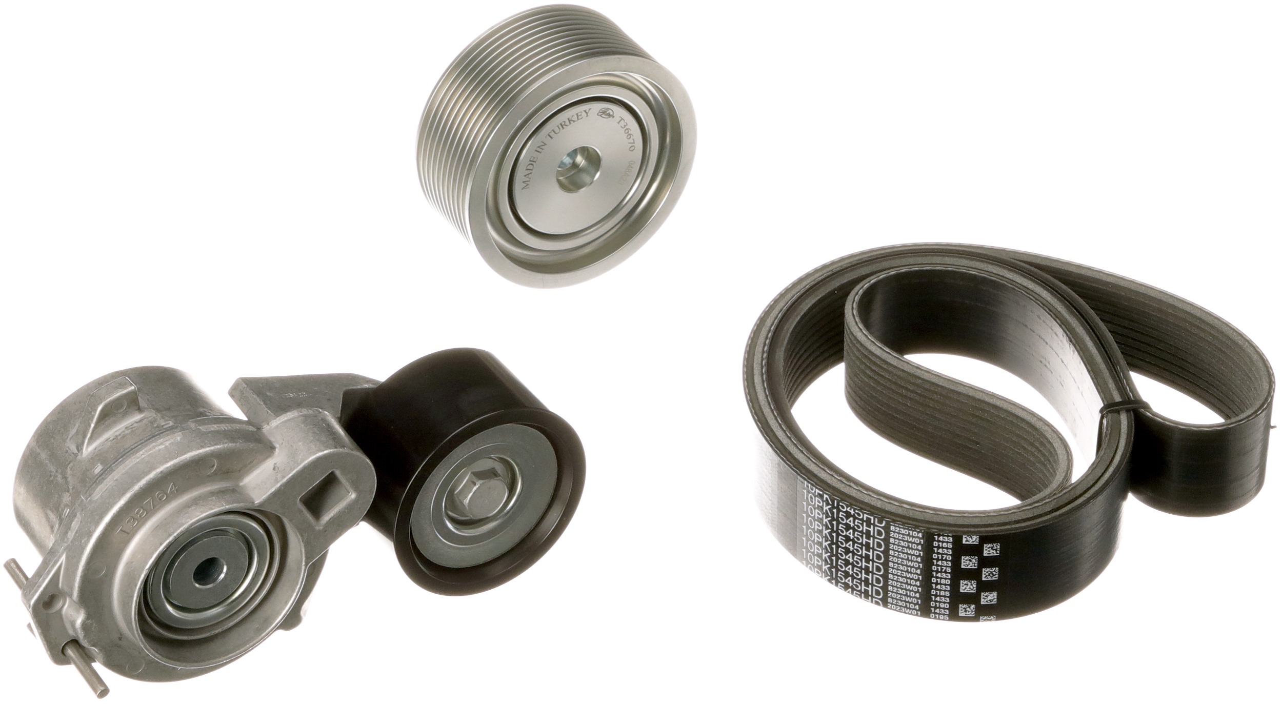 Gates K0210PK1545HD Drive Belt Kit