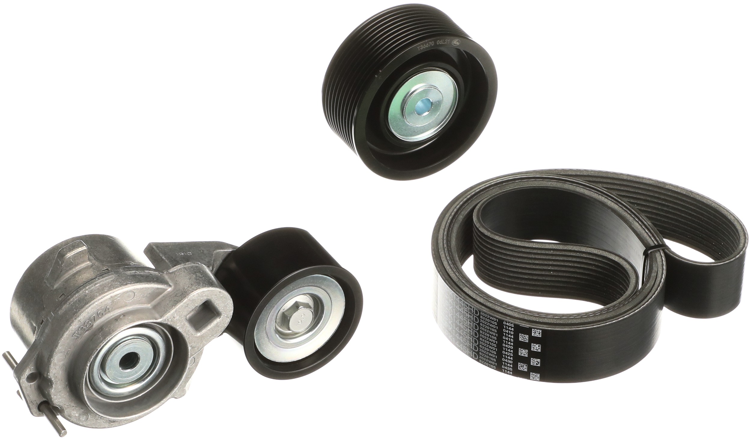 Gates K0410PK1445HD Drive Belt Kit