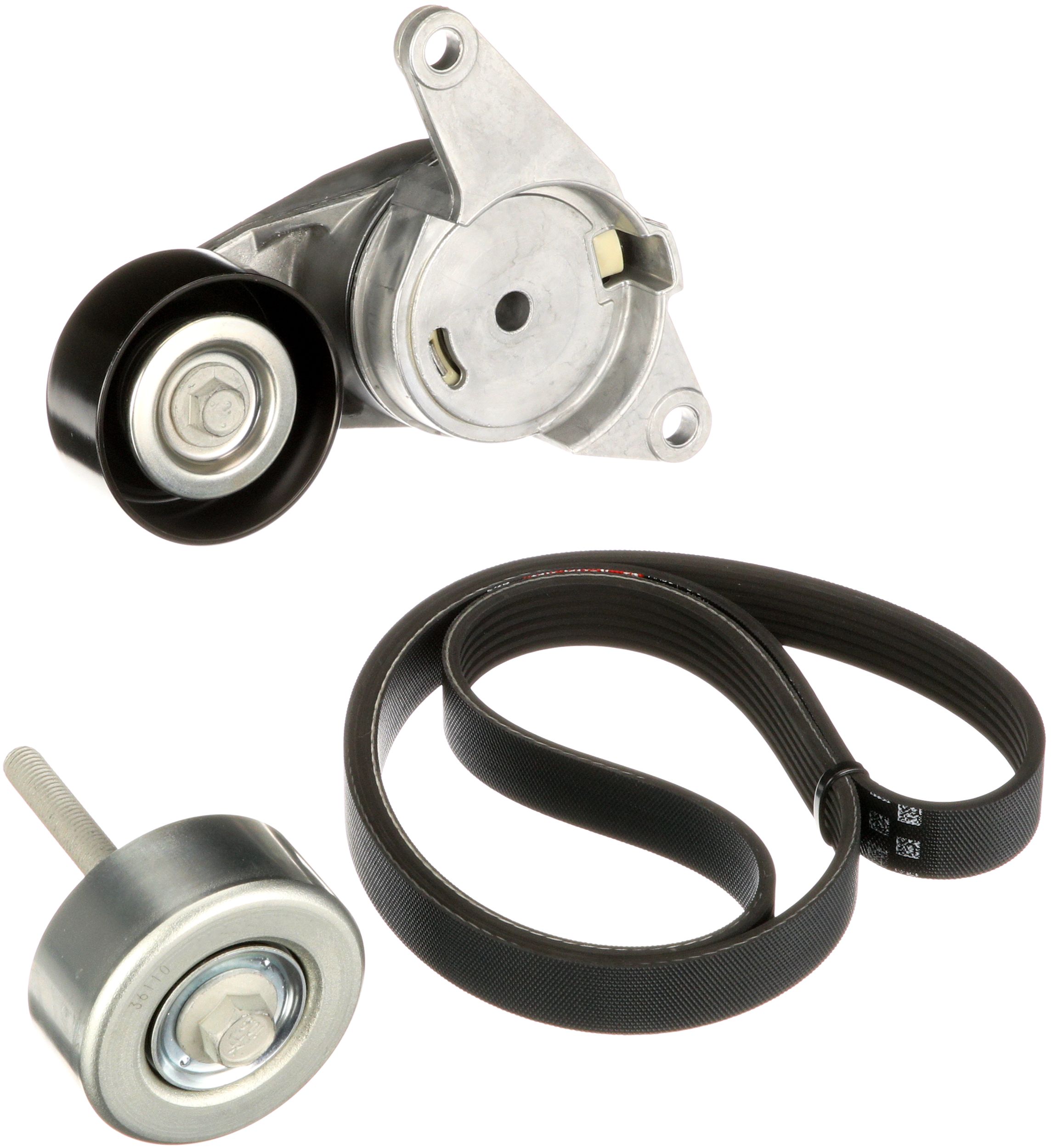 Gates K076PK2413 Drive Belt Kit