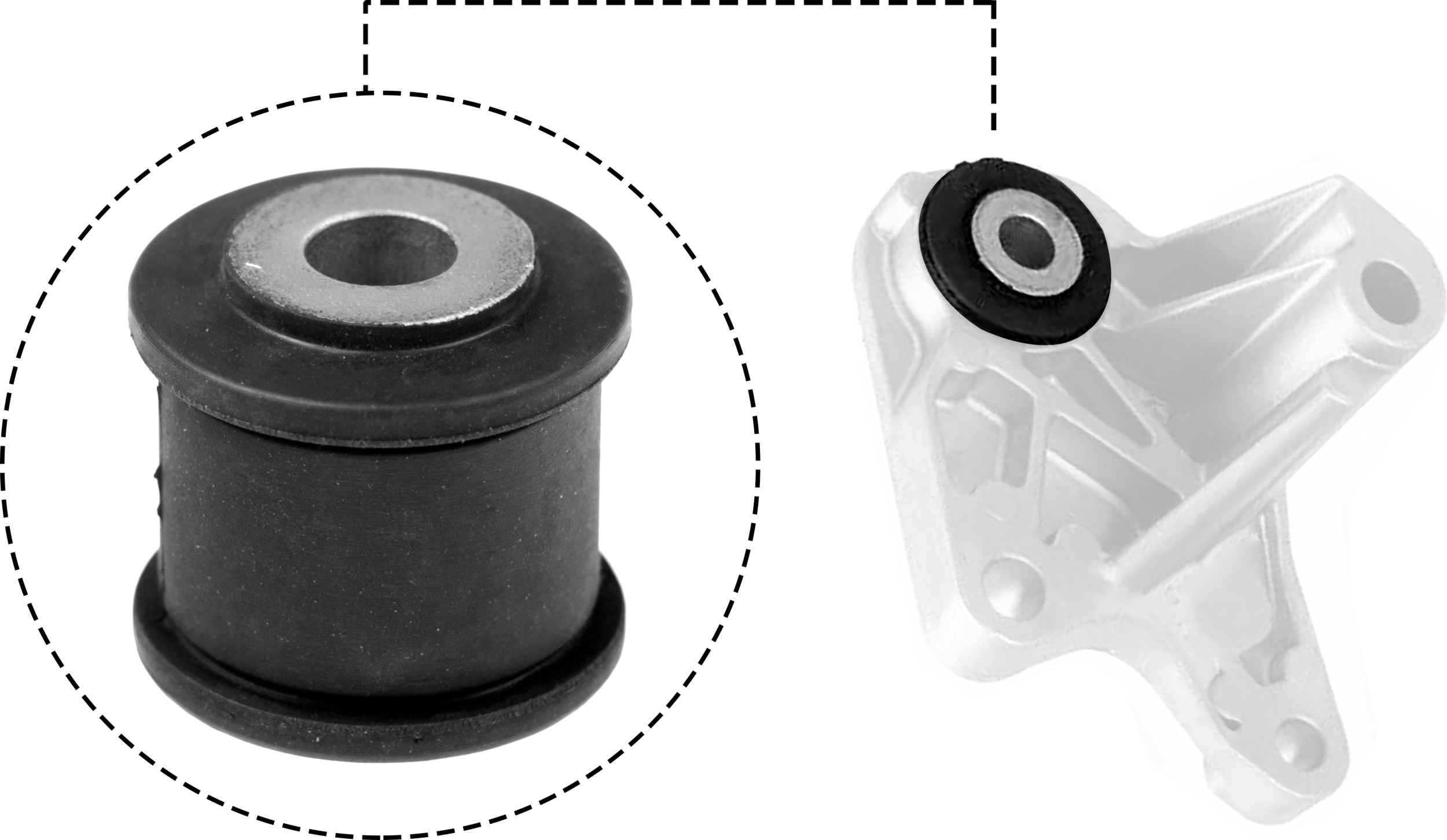 Gates ETM1539 Gearbox Mounting
