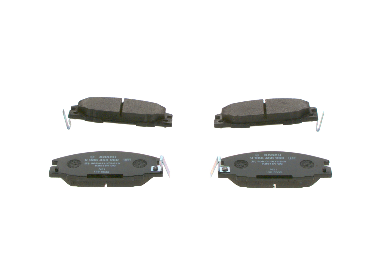 Bosch 0986460960 Brake Pads Set