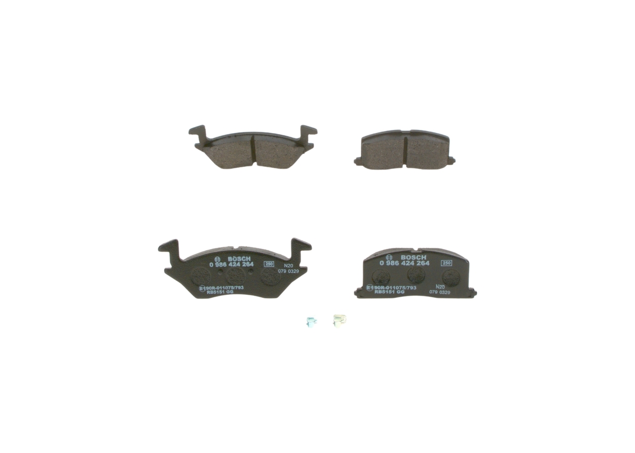 Bosch 0986424264 Brake Pads Set