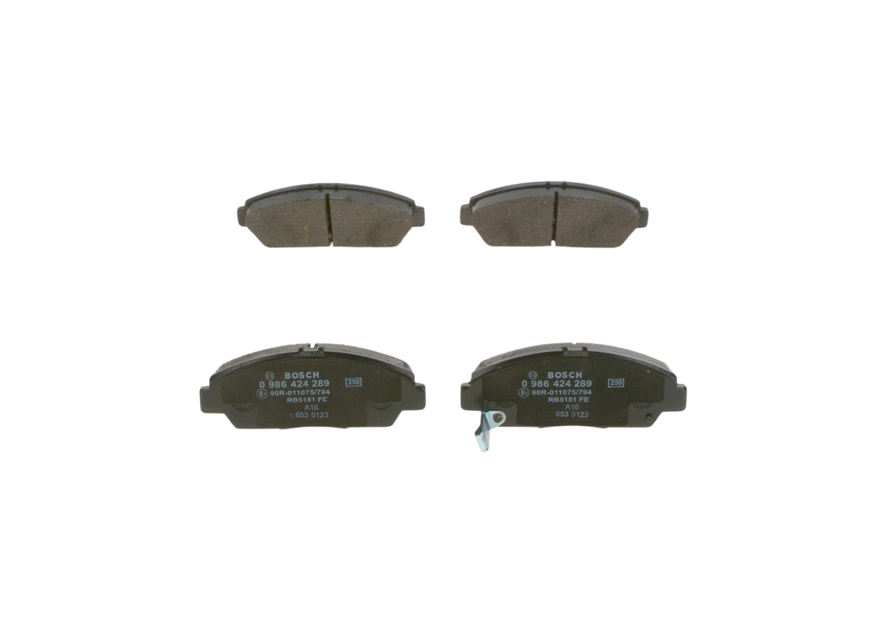 Bosch 0986424289 Brake Pads Set