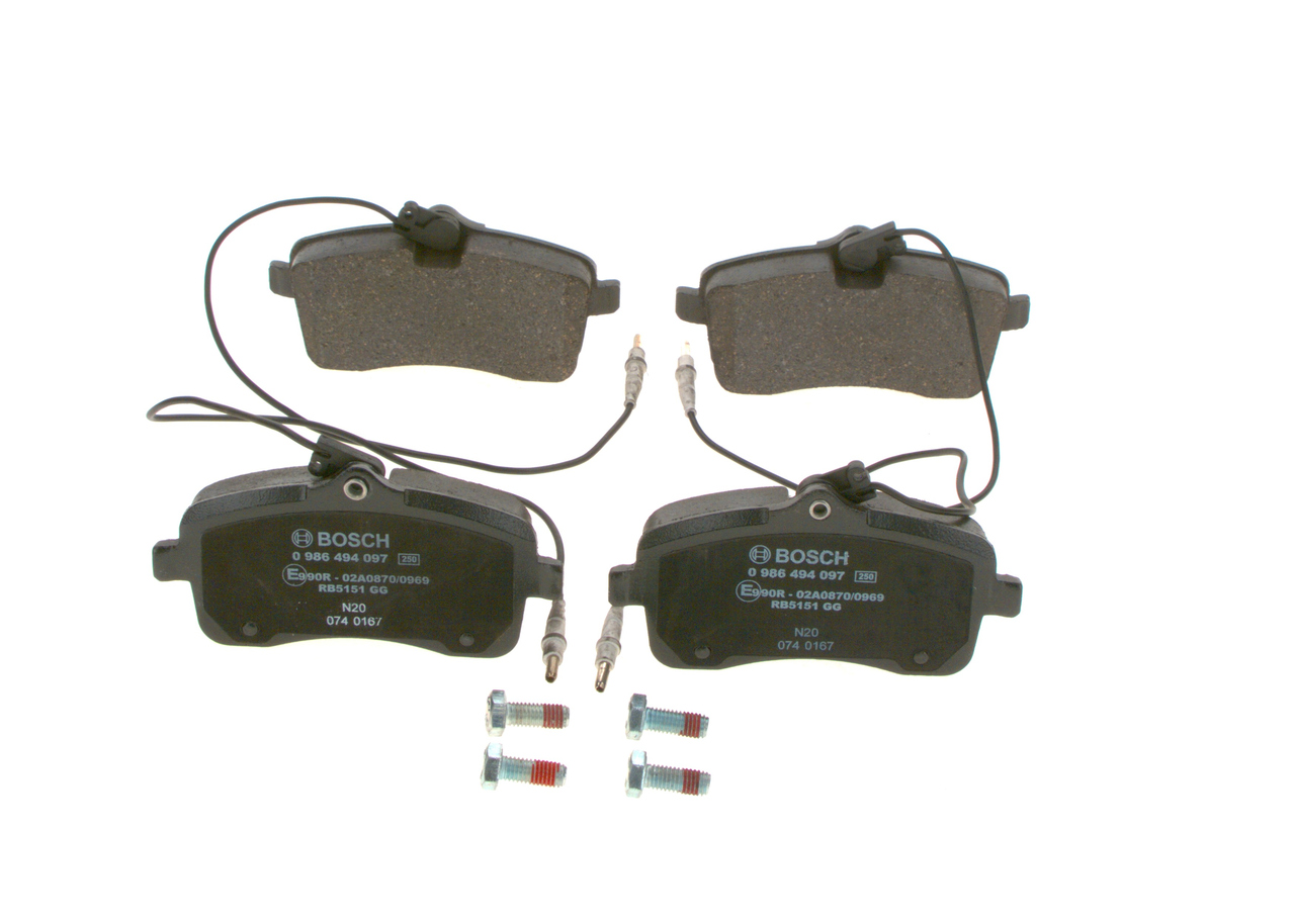 Bosch 0986494097 Brake Pads Set