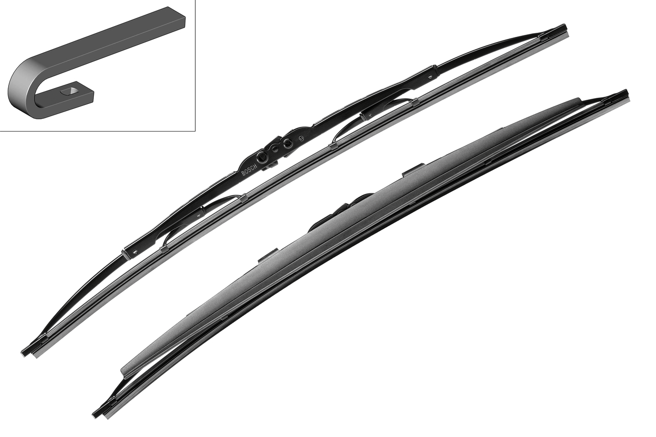 Bosch 3397001870 2x Wiper Blades (Pair)