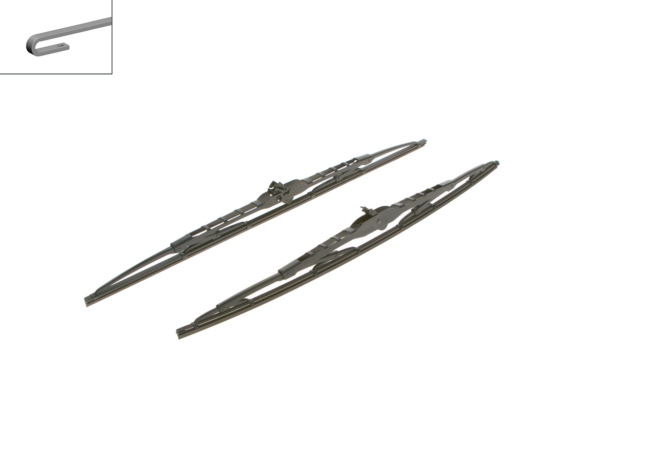 Bosch 3397001582 2x Wiper Blades (Pair)