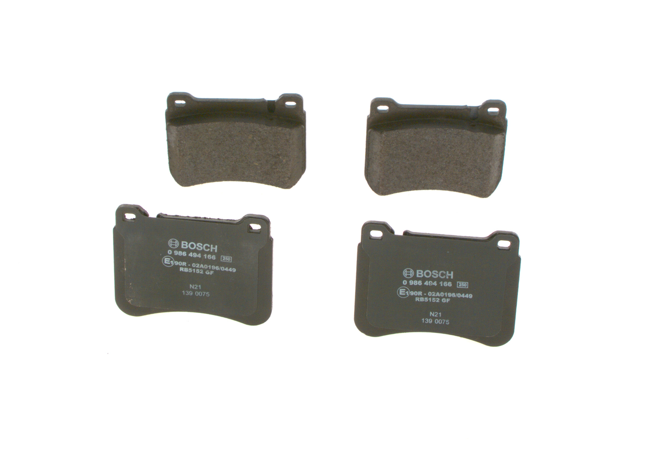 Bosch 0986494166 Brake Pads Set