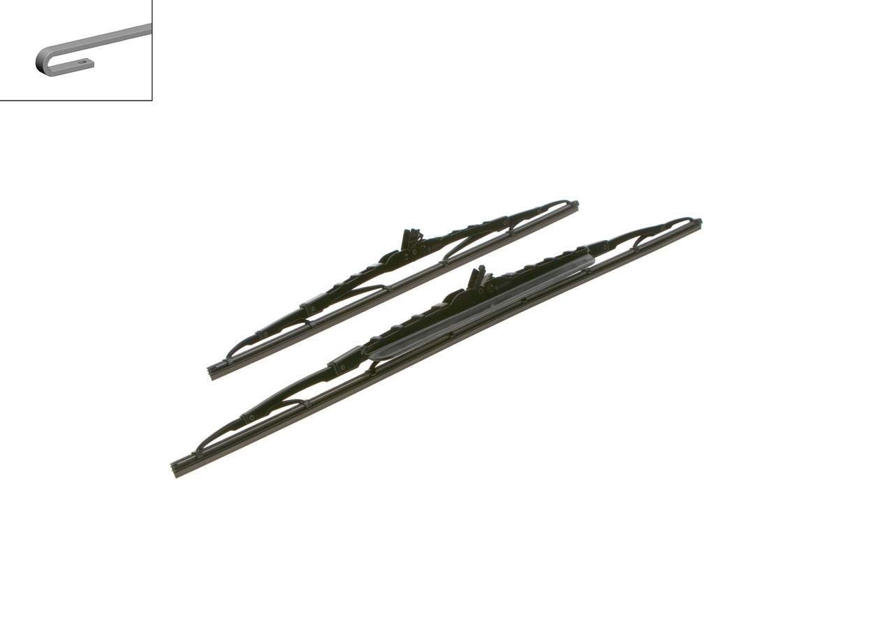 Bosch 3397010291 2x Wiper Blades (Pair)