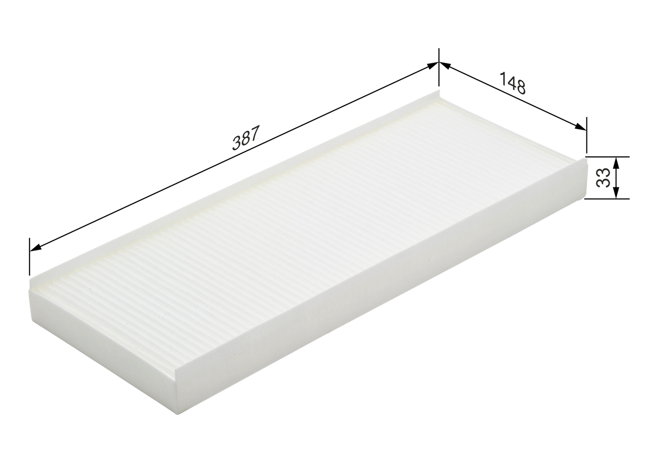 Bosch 1987432017 Pollen / Cabin Filter