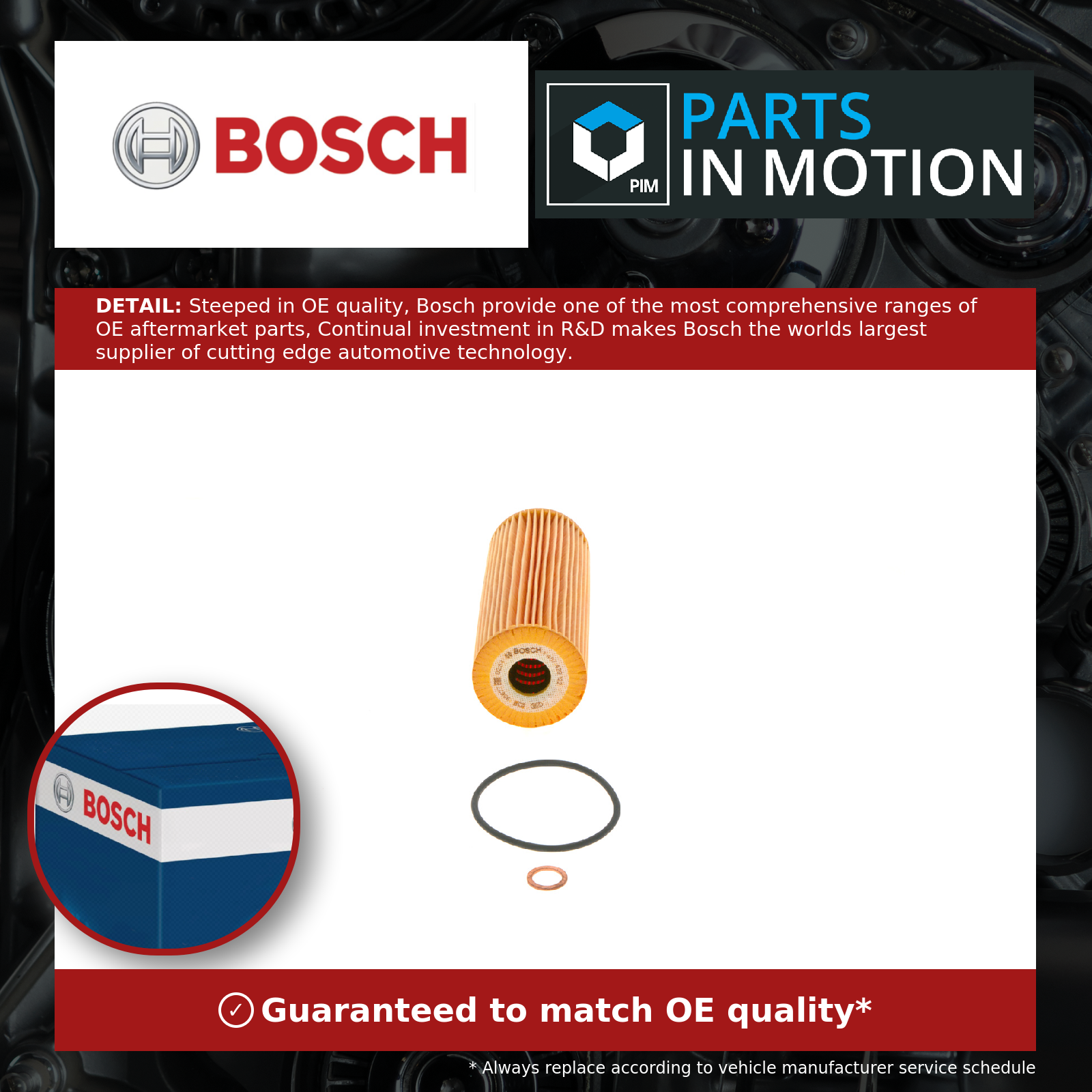 Bosch Oil Filter 1457429122 [PM503272]