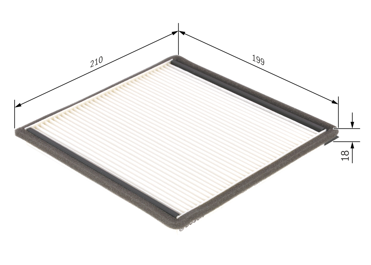 Bosch 1987432021 Pollen / Cabin Filter