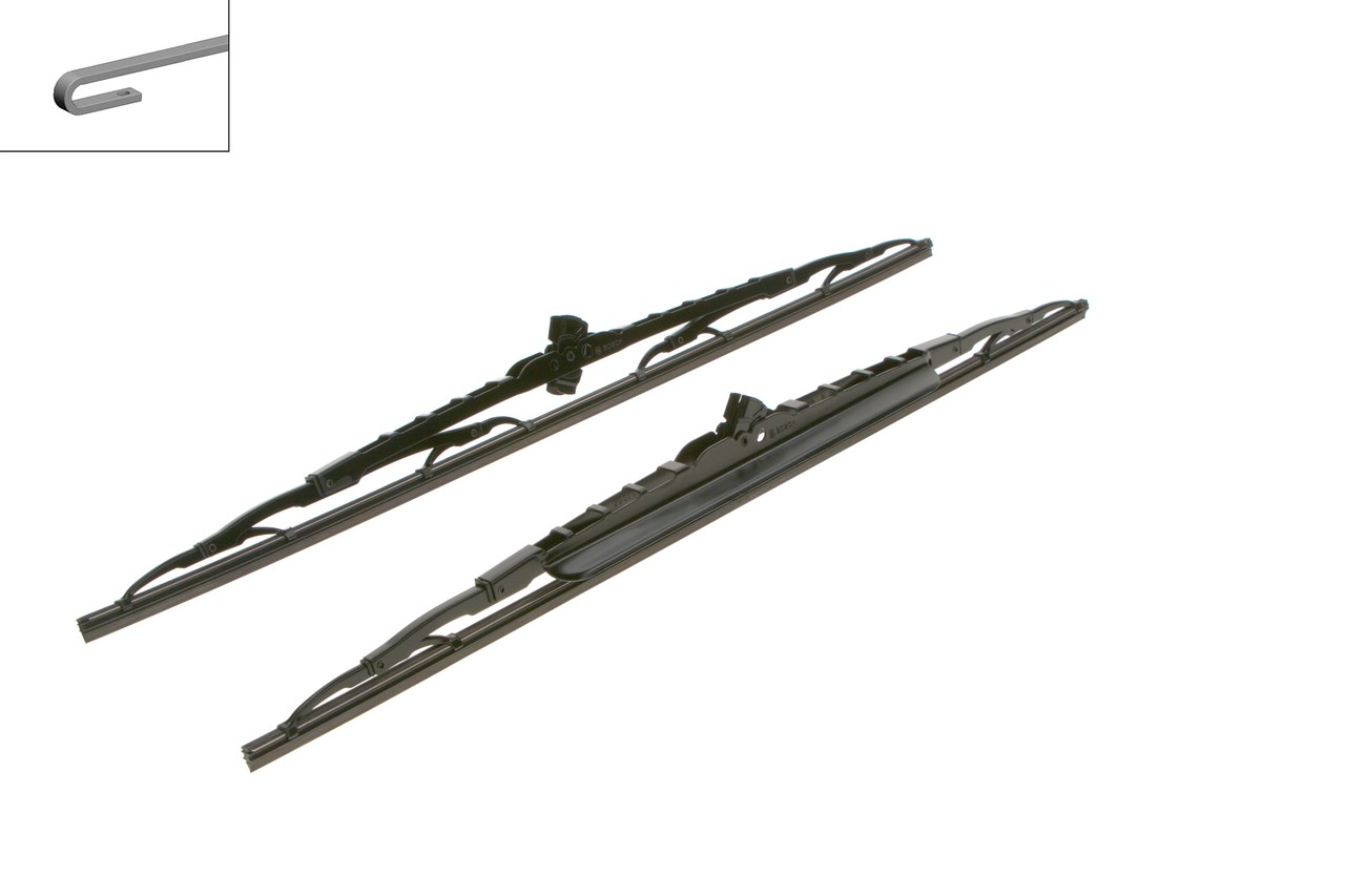 Bosch 3397118451 2x Wiper Blades (Pair)