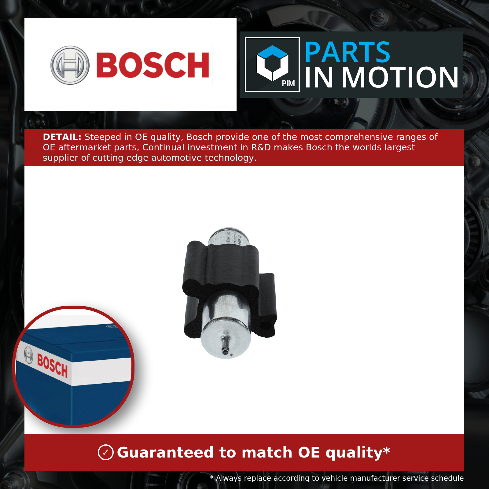 Bosch Fuel Filter 0450906450 [PM541307]