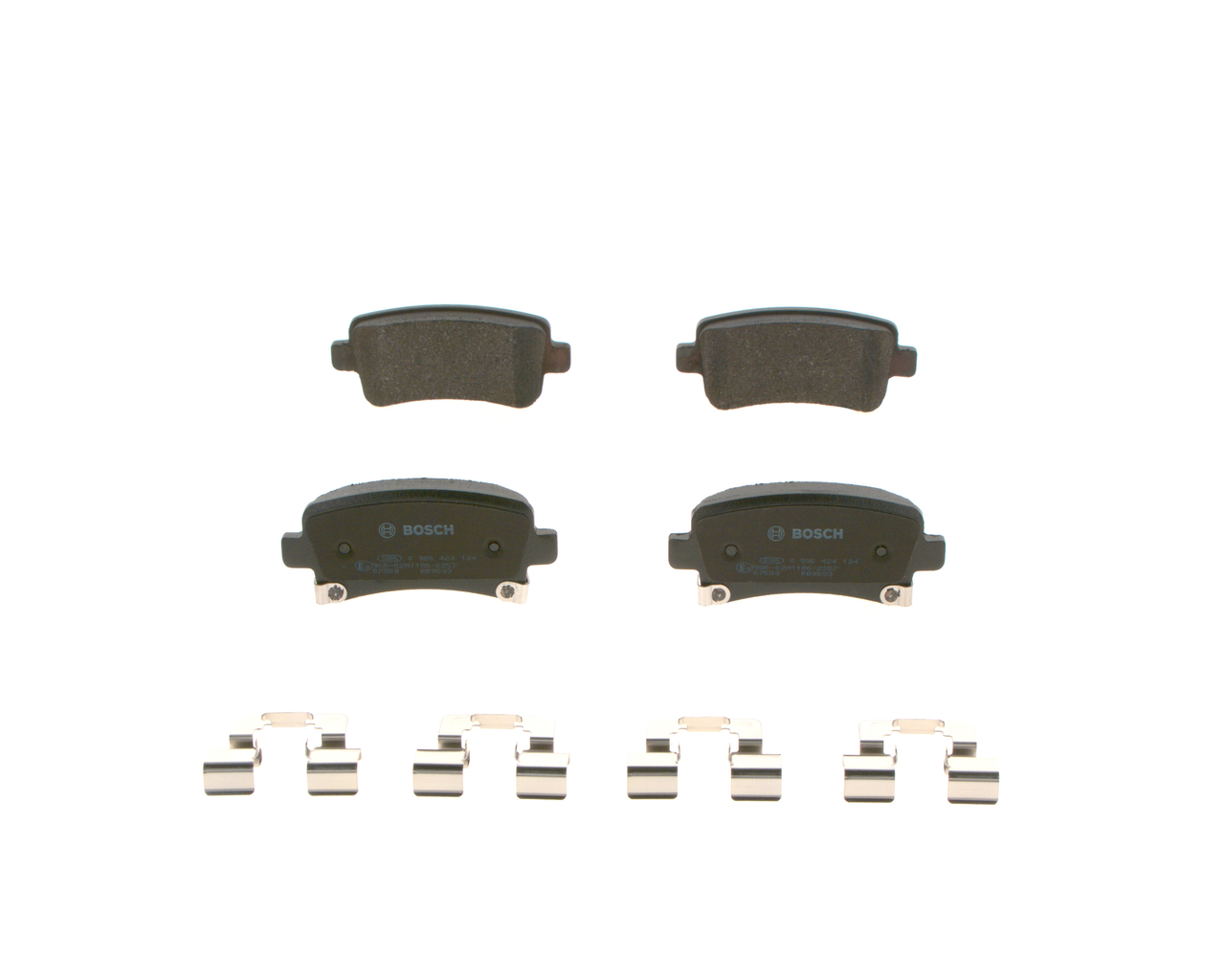 Bosch 0986424124 Brake Pads Set