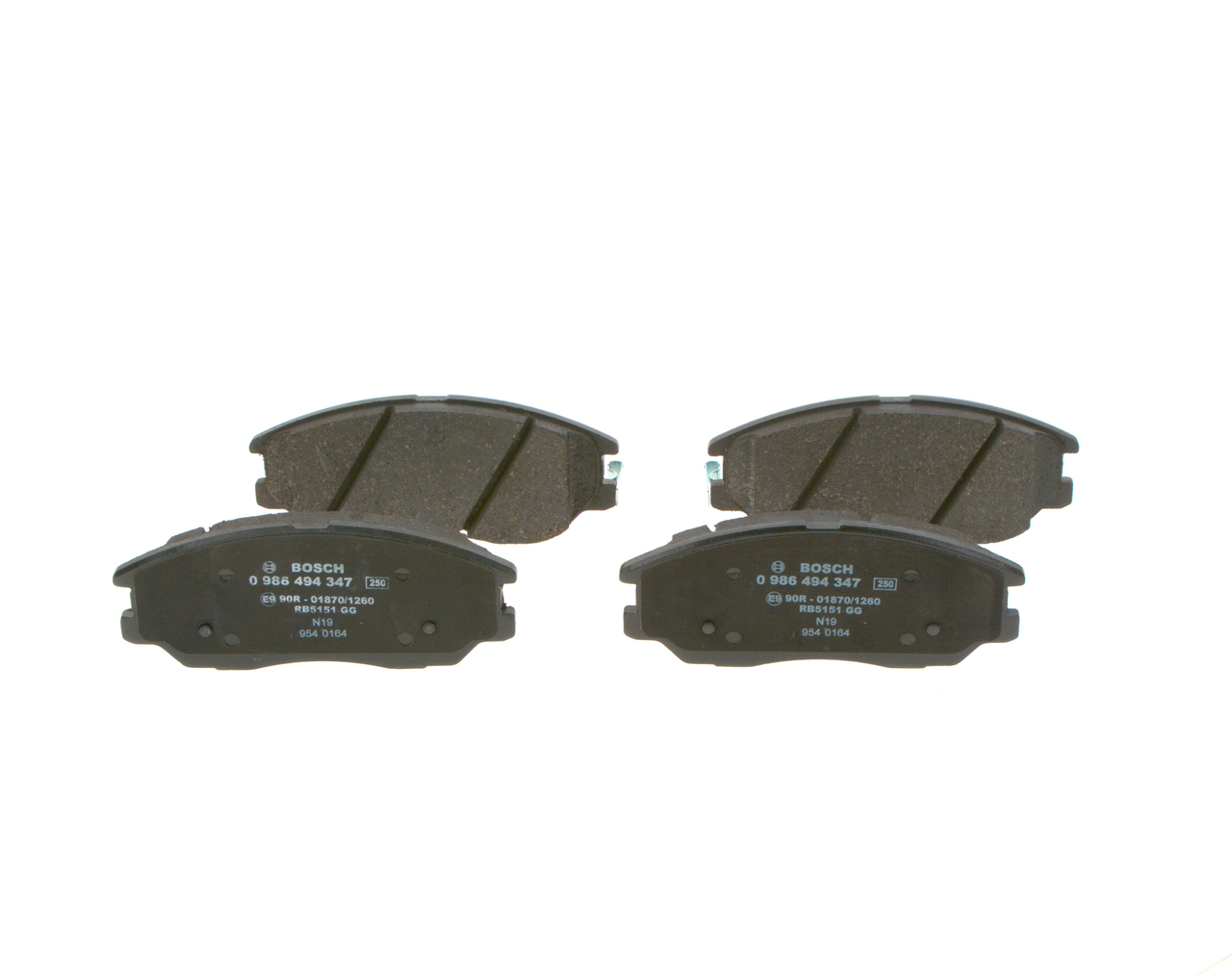 Bosch 0986494347 Brake Pads Set