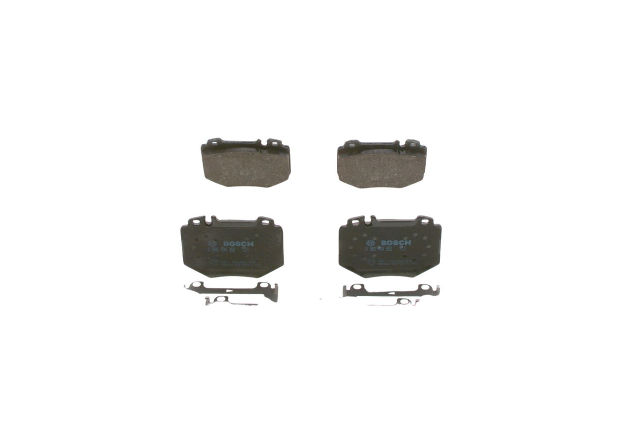 Bosch 0986494352 Brake Pads Set