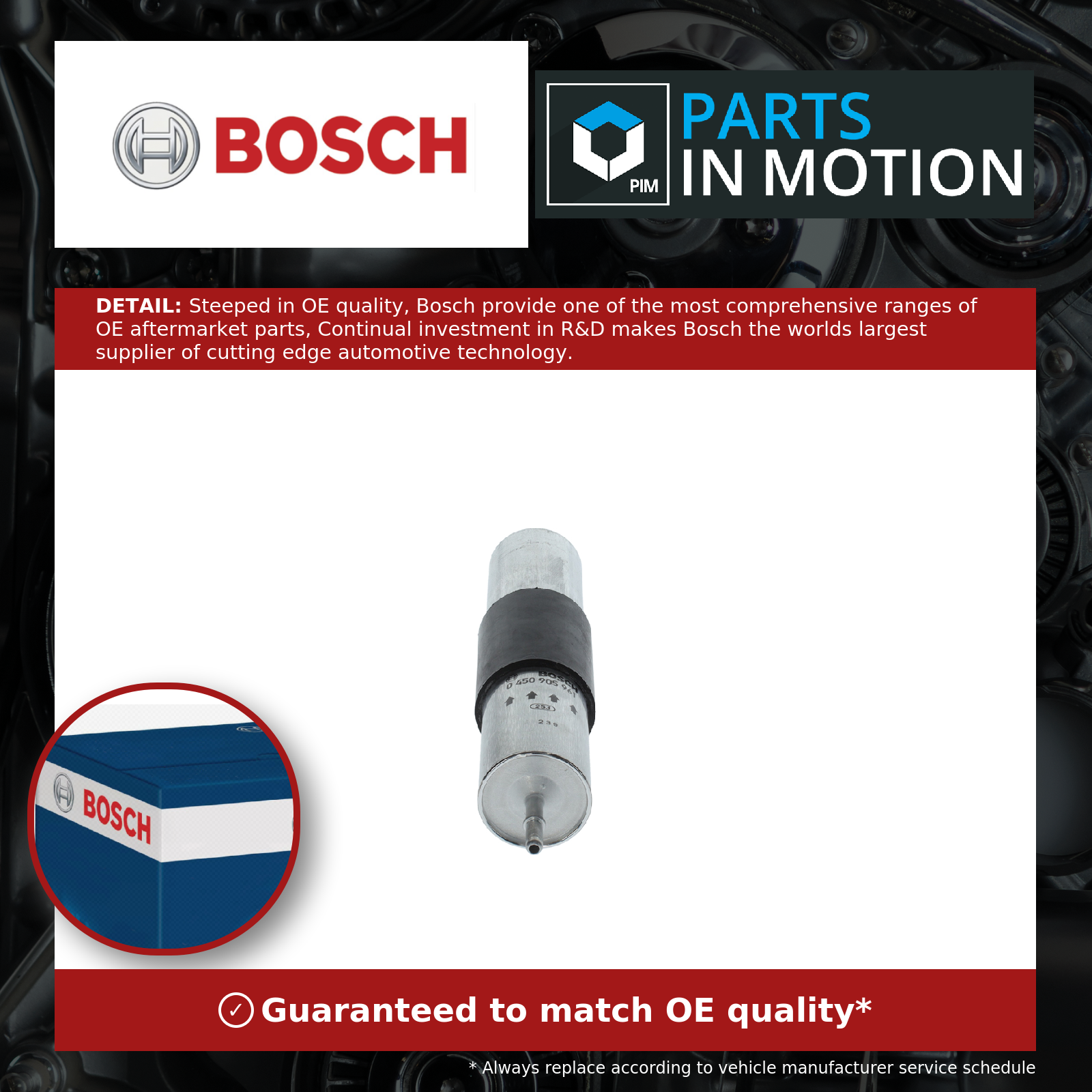 MAHLE Fuel Filter For BMW E46 M3 3.2L – OEM 13327831089, Part #KL104/1, Brand New