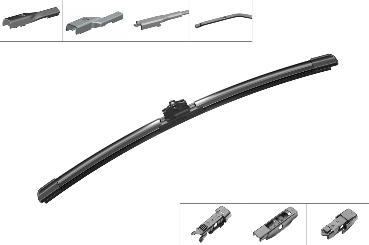Bosch 3397006828 Wiper Blade Flat / Aero Type
