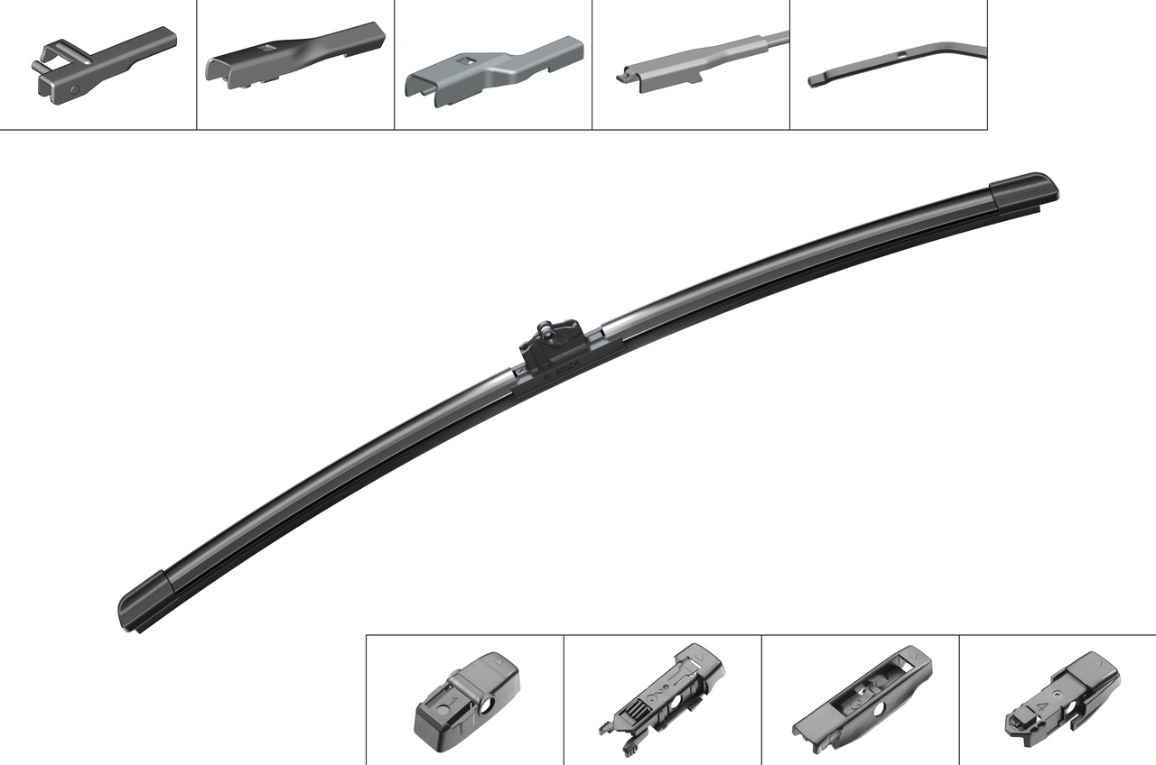 Bosch 3397006832 Wiper Blade Flat / Aero Type