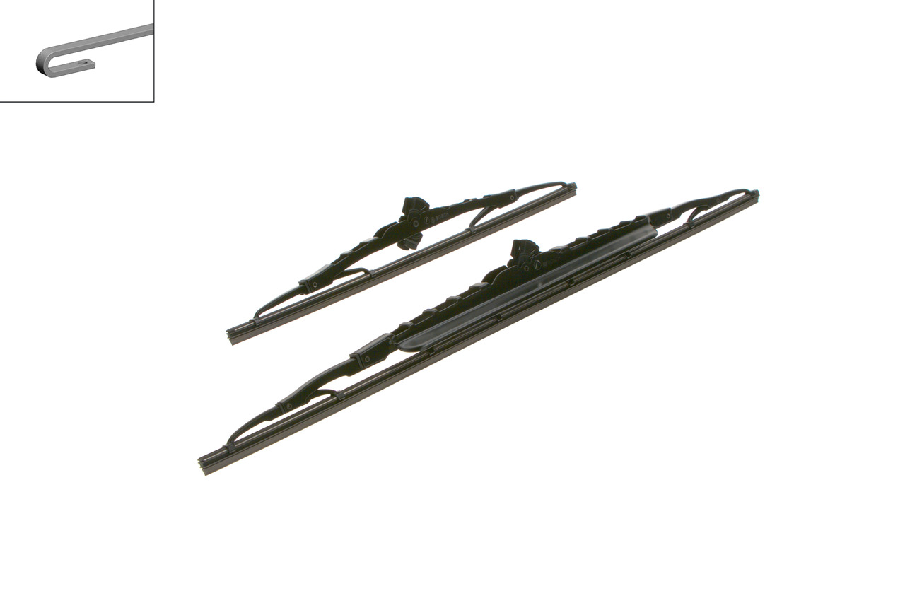 Bosch 3397010404 2x Wiper Blades (Pair)