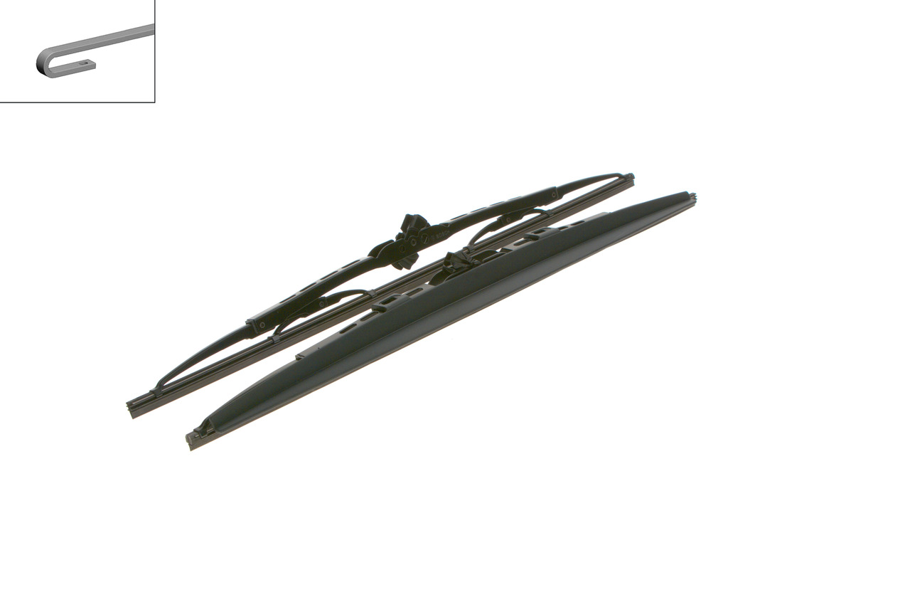 Bosch 3397001766 2x Wiper Blades (Pair)