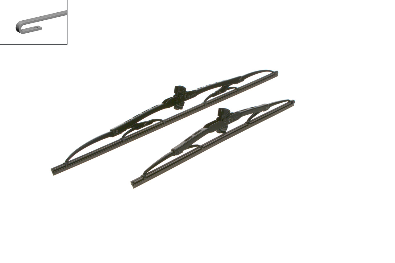 Bosch 3397010288 2x Wiper Blades (Pair)