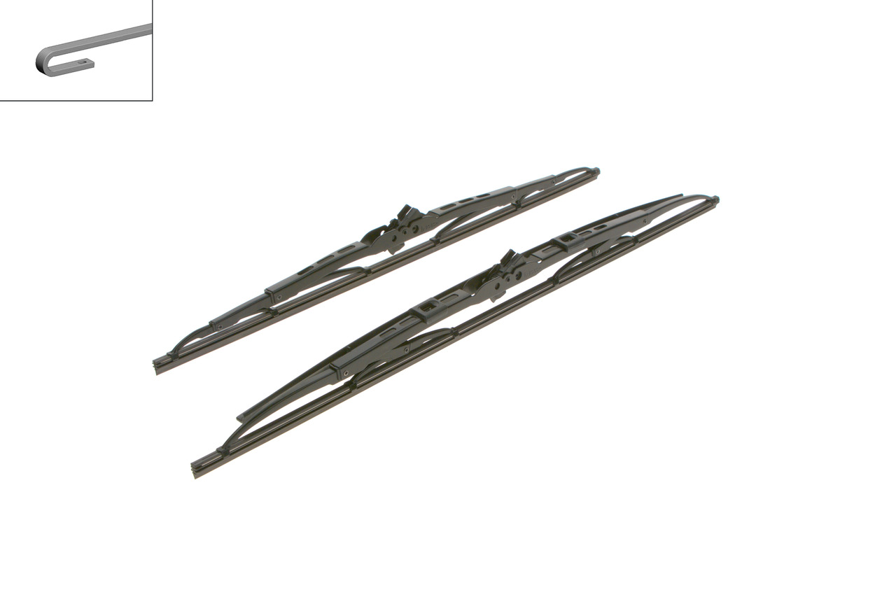 Bosch 3397010281 2x Wiper Blades (Pair)
