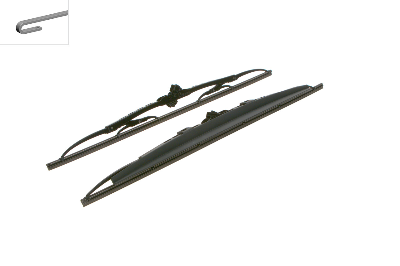 Bosch 3397001772 2x Wiper Blades (Pair)