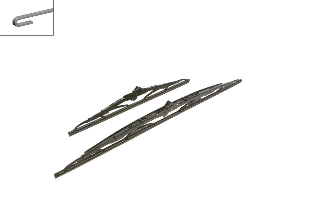 Bosch 3397001873 2x Wiper Blades (Pair)