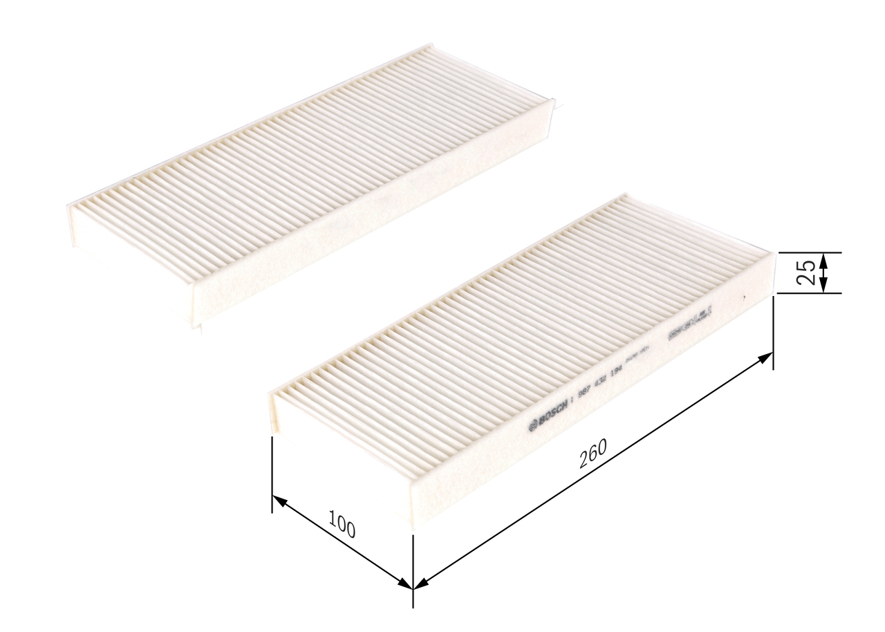 Bosch 1987432194 Pollen / Cabin Filter