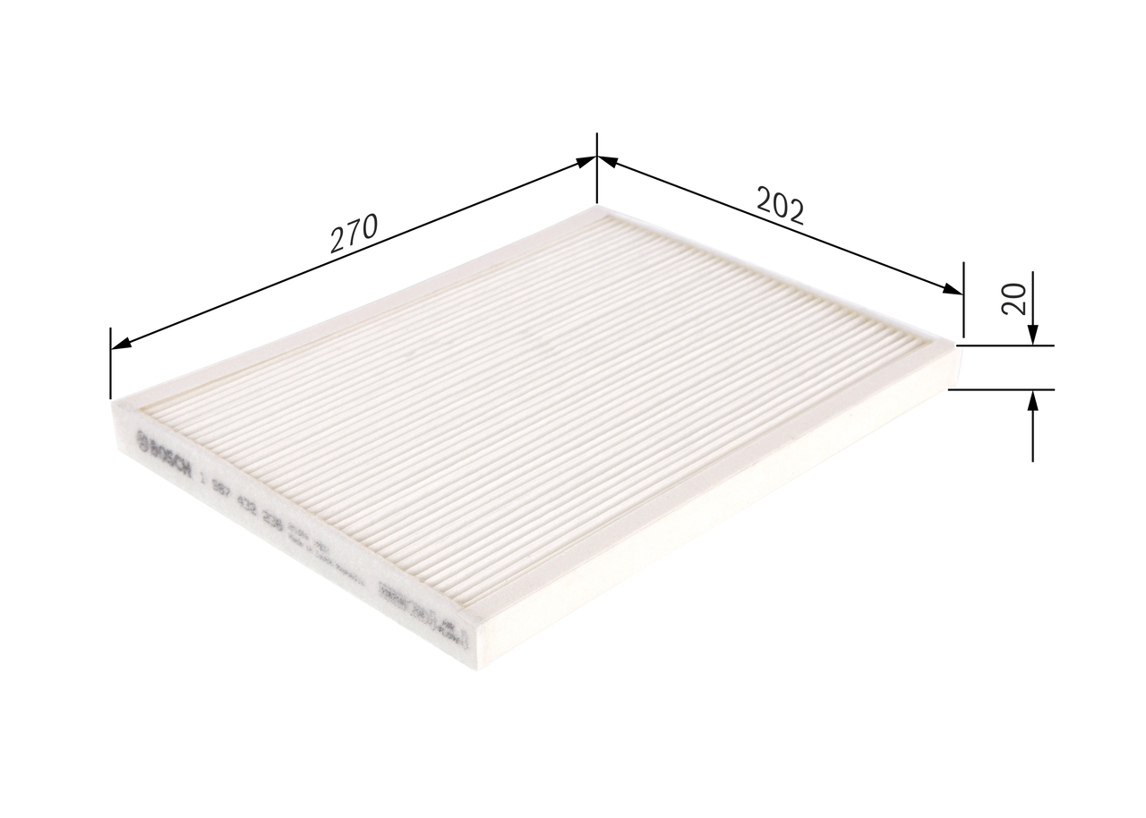 Bosch 1987432236 Pollen / Cabin Filter