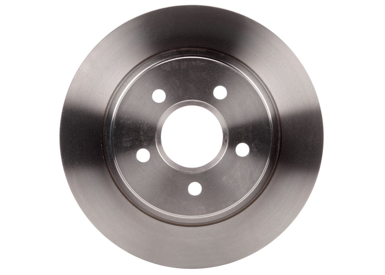 Bosch 0986479S49 2x Brake Discs Pair Solid