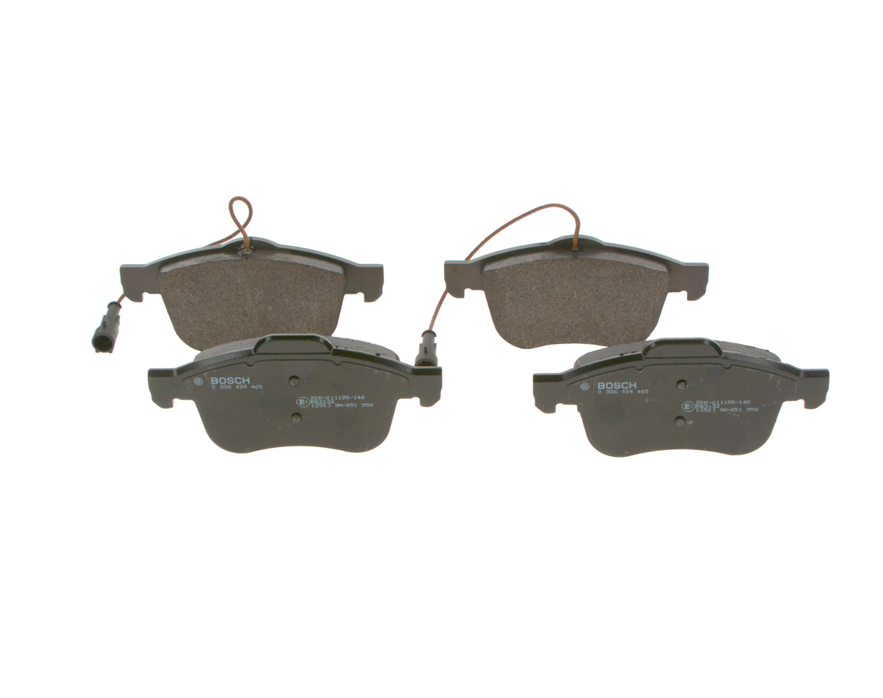 Bosch 0986494465 Brake Pads Set