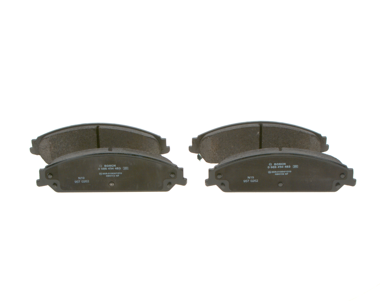 Bosch 0986494483 Brake Pads Set