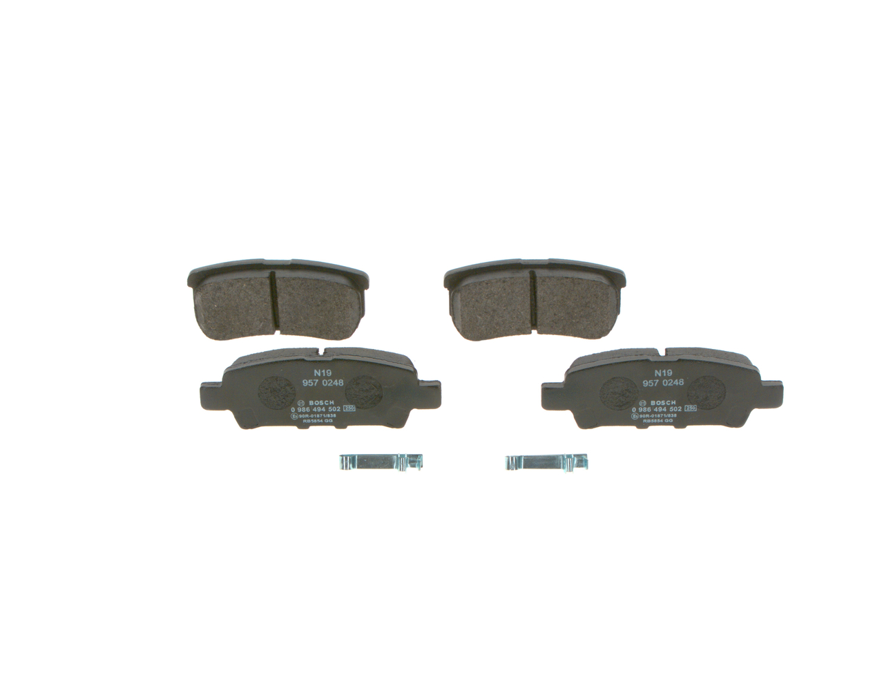 Bosch 0986494502 Brake Pads Set
