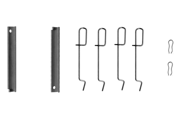 Bosch 1987474135 Brake Pad Fitting Kit