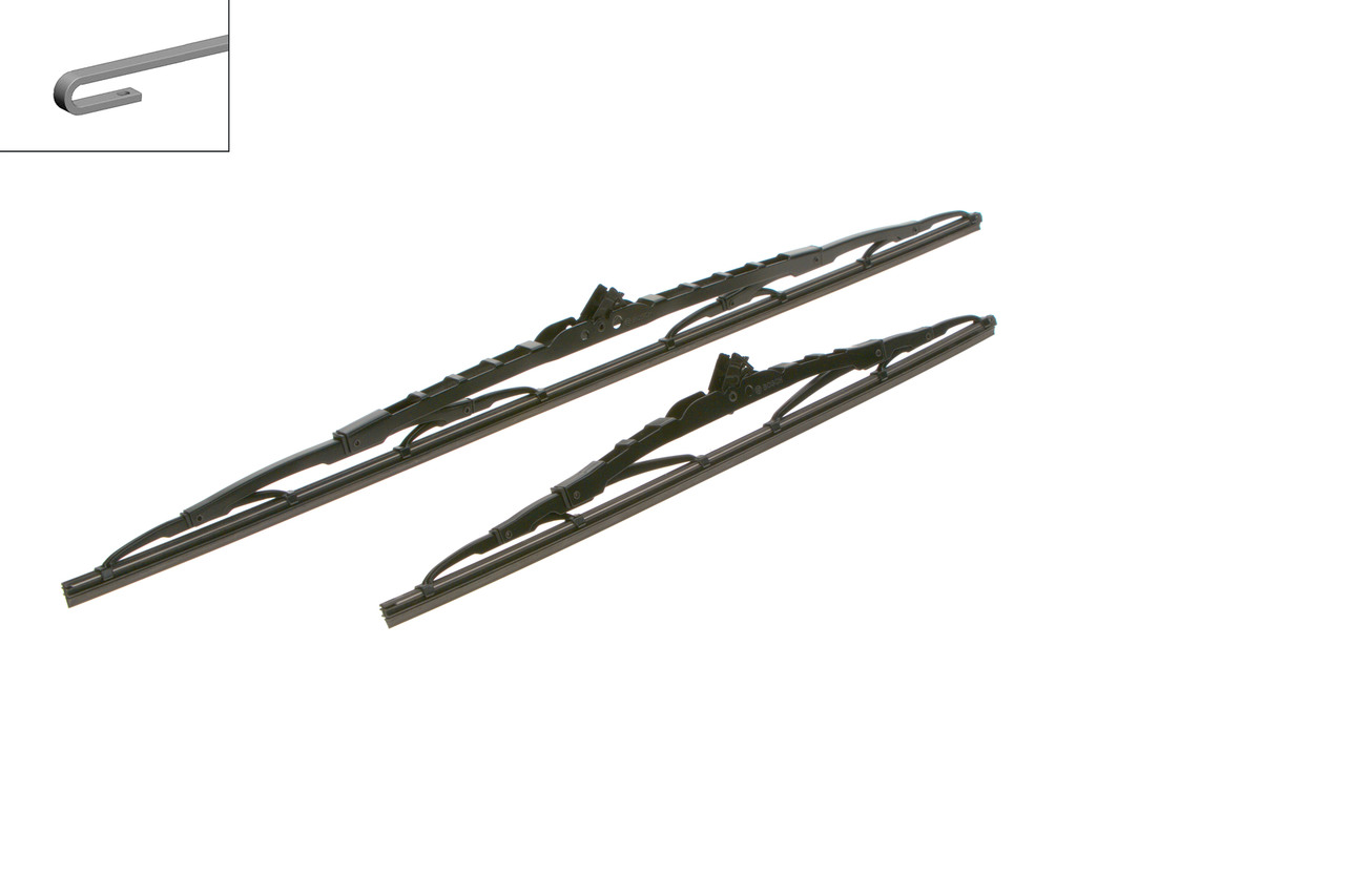Bosch 3397010413 2x Wiper Blades (Pair)