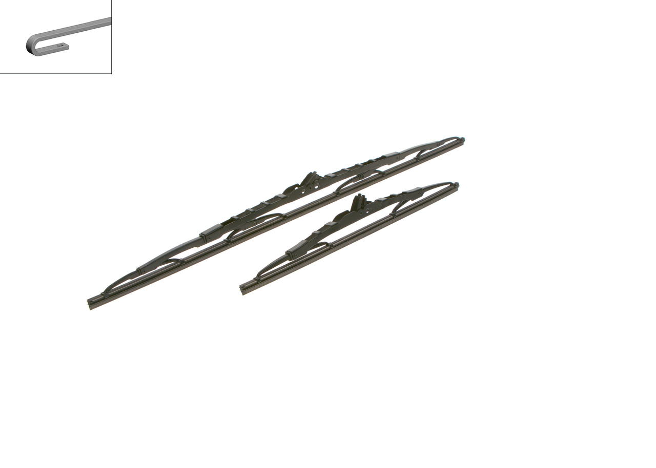 Bosch 3397010414 2x Wiper Blades (Pair)