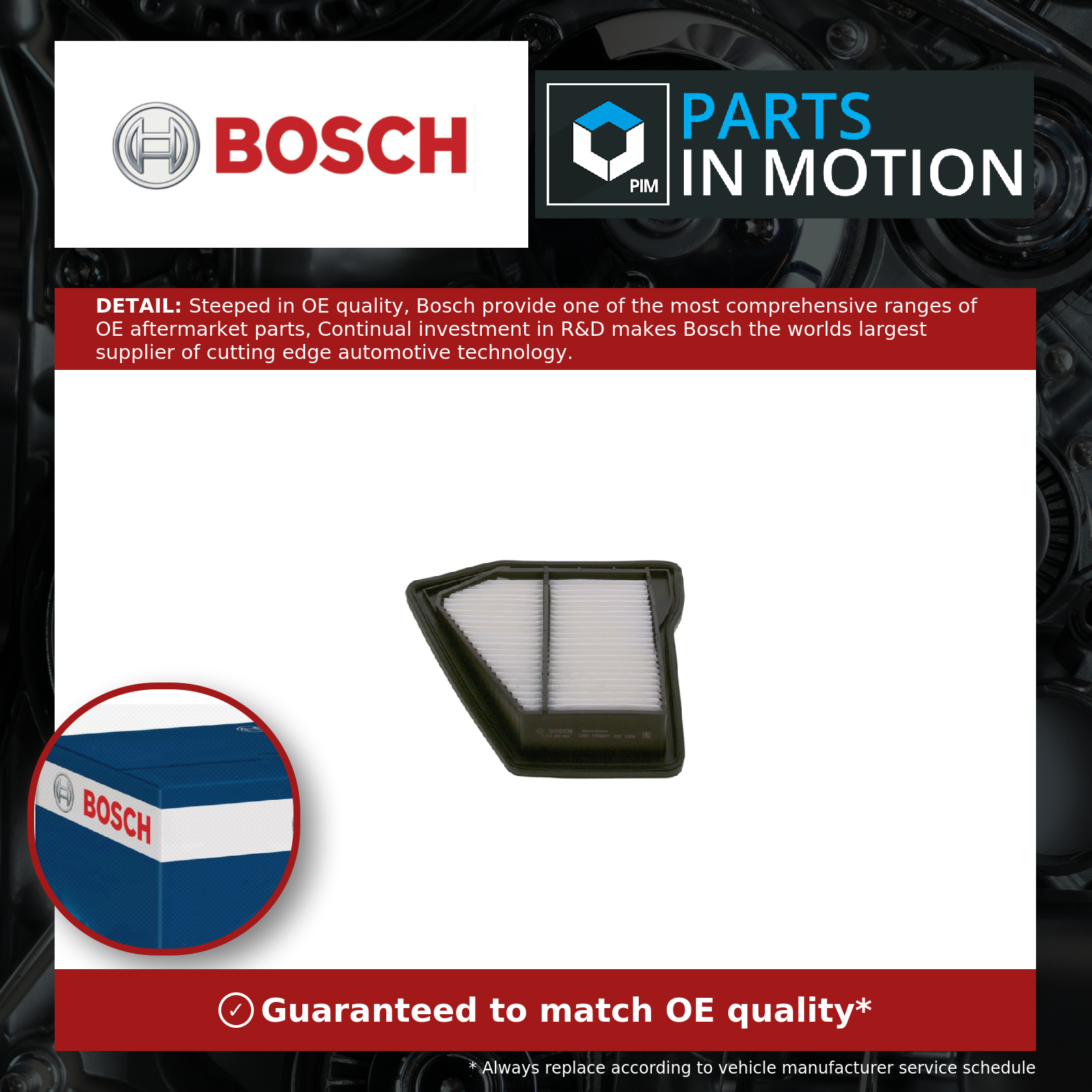 Bosch Air Filter F026400494 [PM1202885]