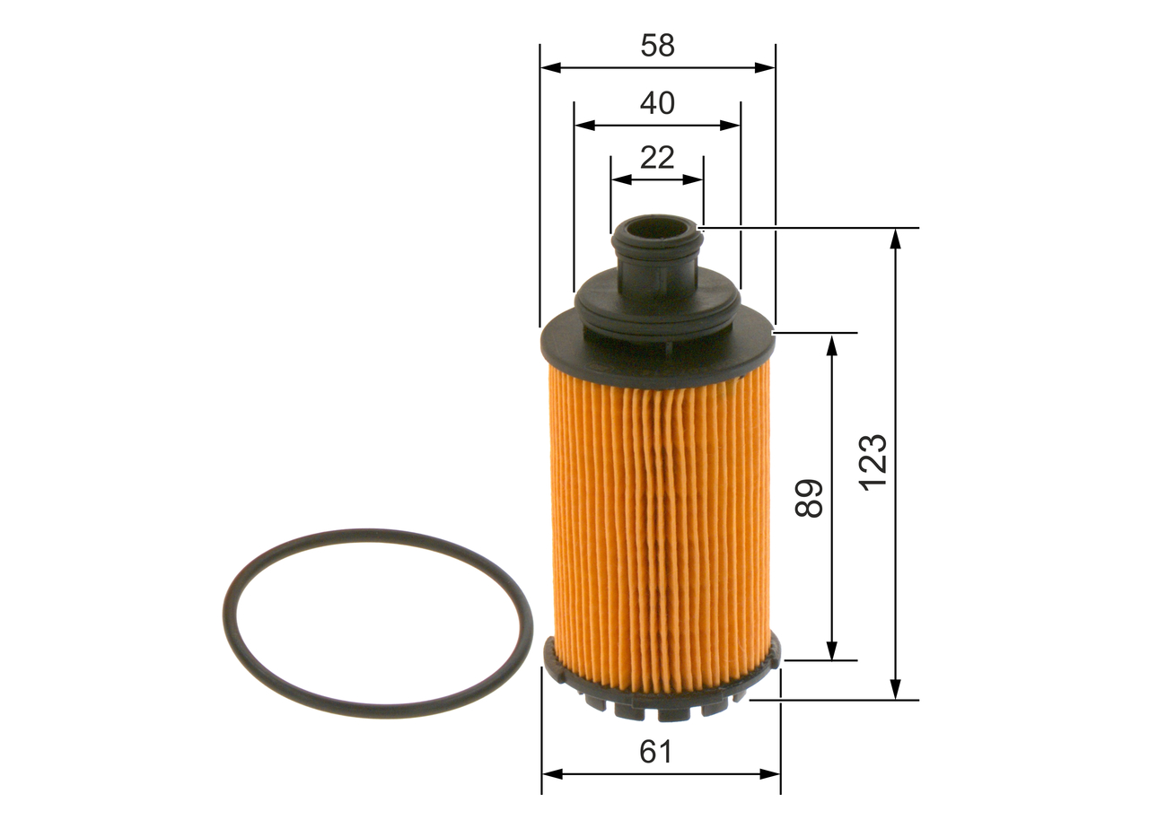 Bosch F026407214 Oil Filter