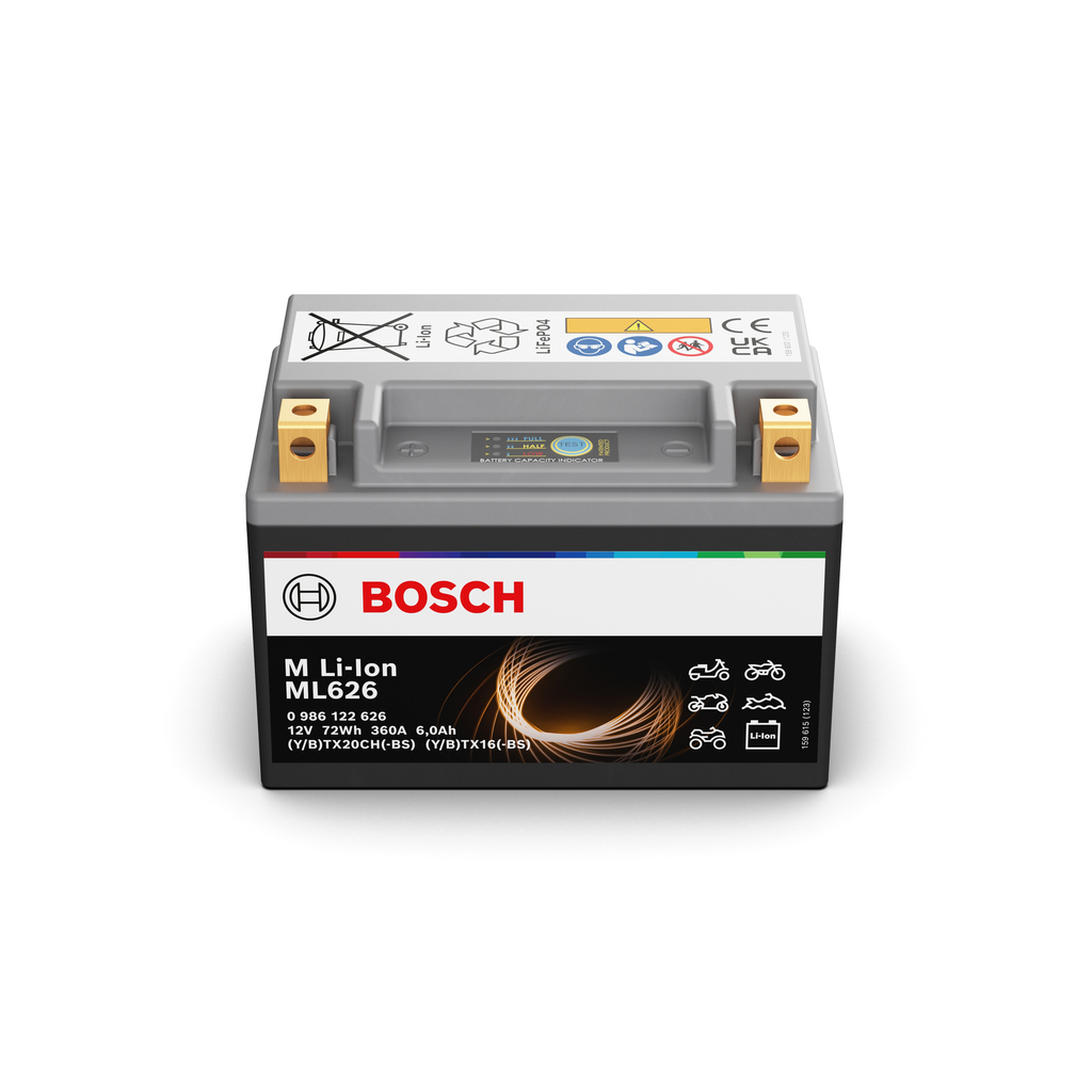 Bosch LTX20CH-BS Lithium Motorcycle Battery