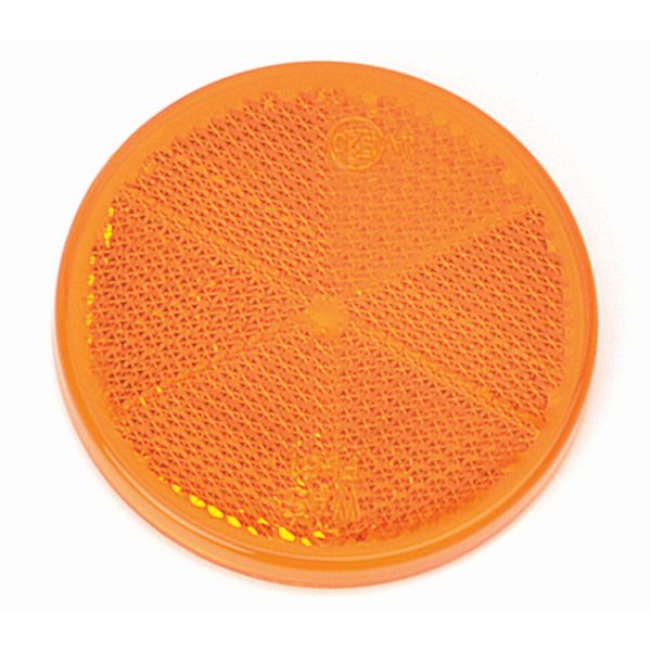 BEST BUY ANCILLARIES WR844A (PK10)ROUND S/A AMBER REFLECTOR