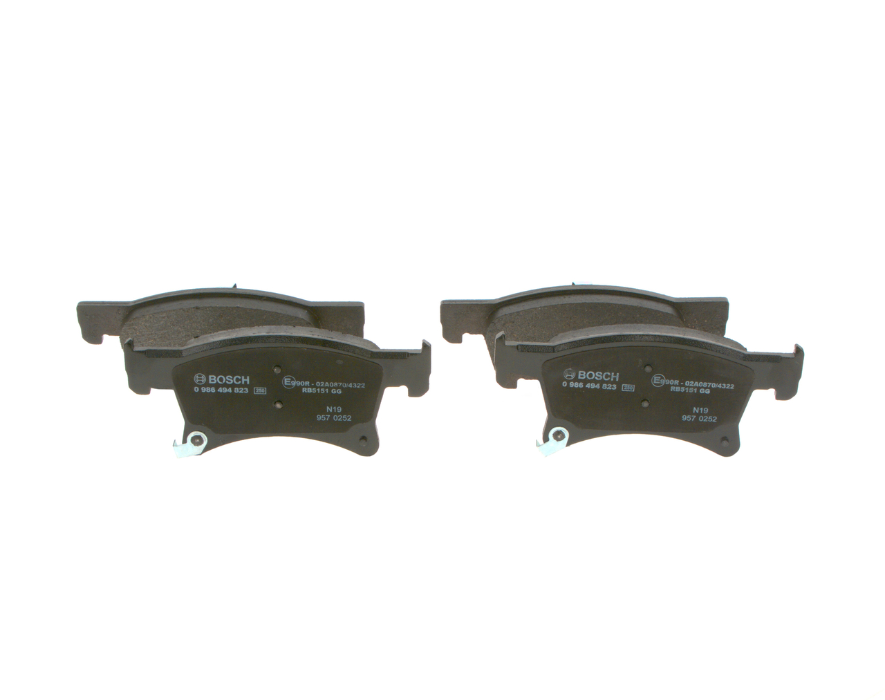 Bosch 0986494823 Brake Pads Set