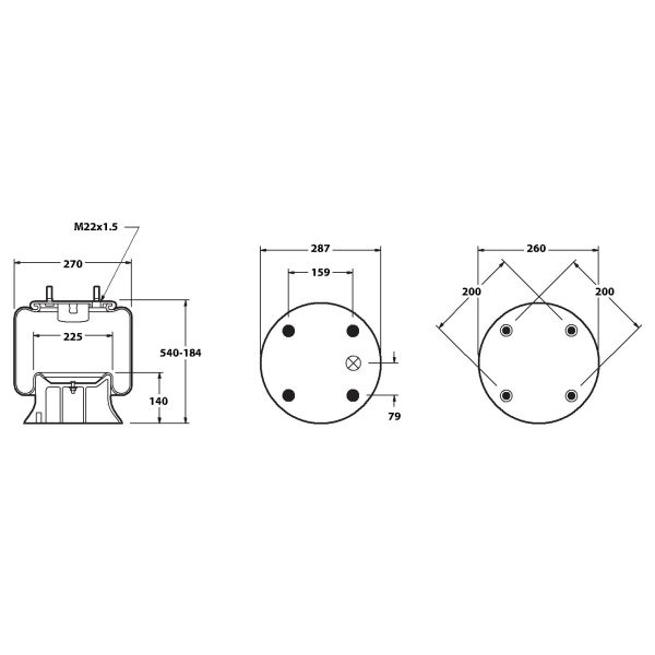 GRANNING 15635F FIRESTONE AIRSPRING