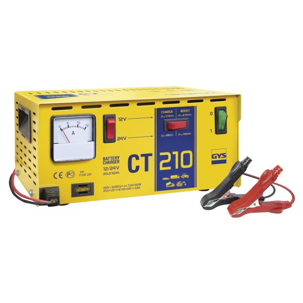 GYS 025349 CT210 BATTERY CHARGER 12/24V