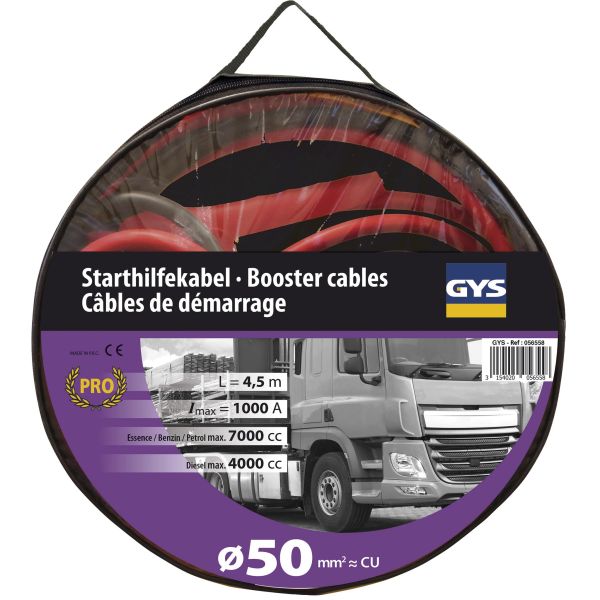 GYS 056558 J/LEADS 1000A INSUL 50MM 45M